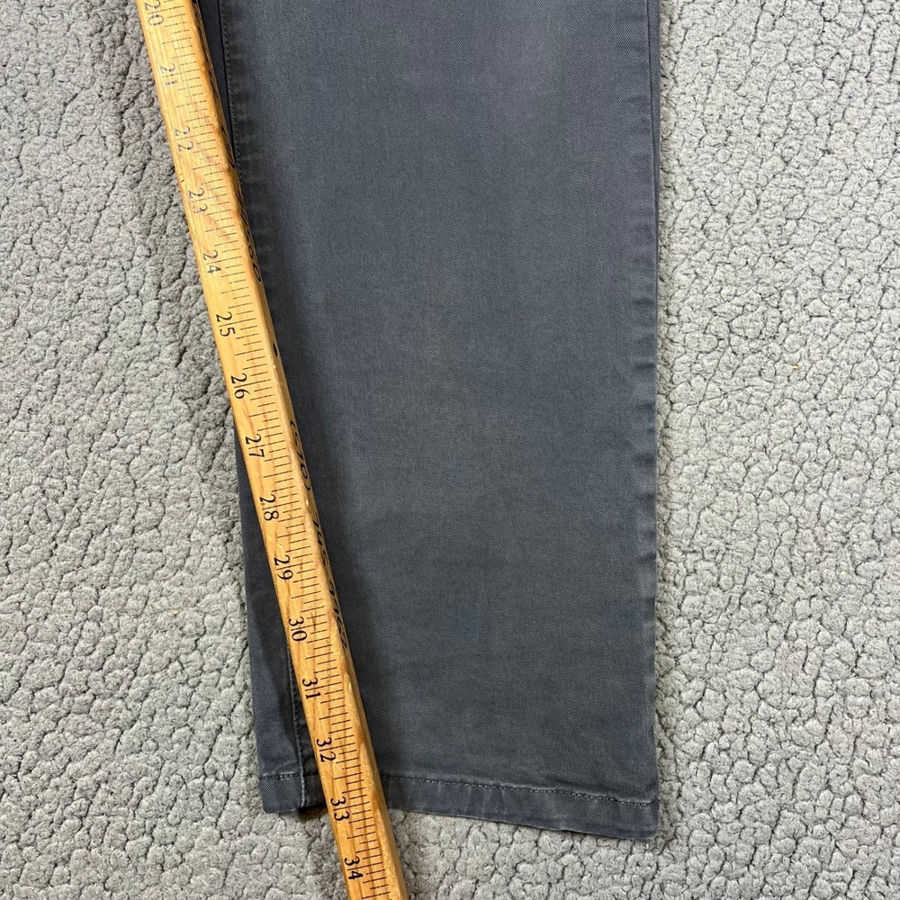 Flint and Tinder 365 Pants Mens Size 33 Grey Slim Fit Cotton Stretch Chinos 5400 - Picture 10 of 12